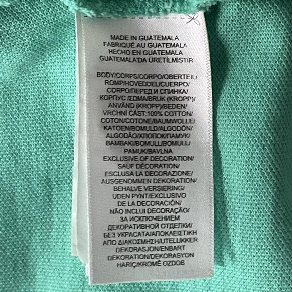 Polo Ralph Lauren Shirt Men 2XL Mint Green Slim Fit Short Sleeve Pony Preppy - Picture 8 of 12
